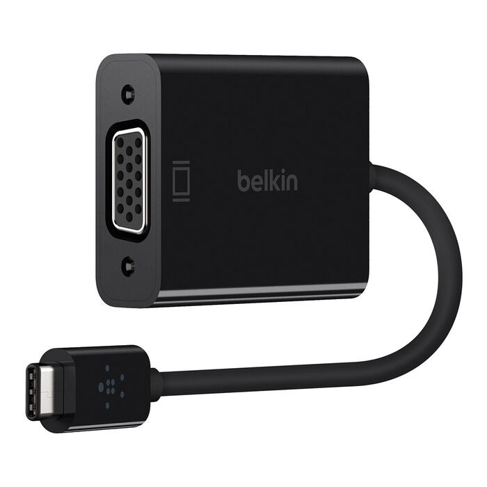 Belkin USB-C to VGA Adapter (USB Type-C) F2CU037btBLK 14CM