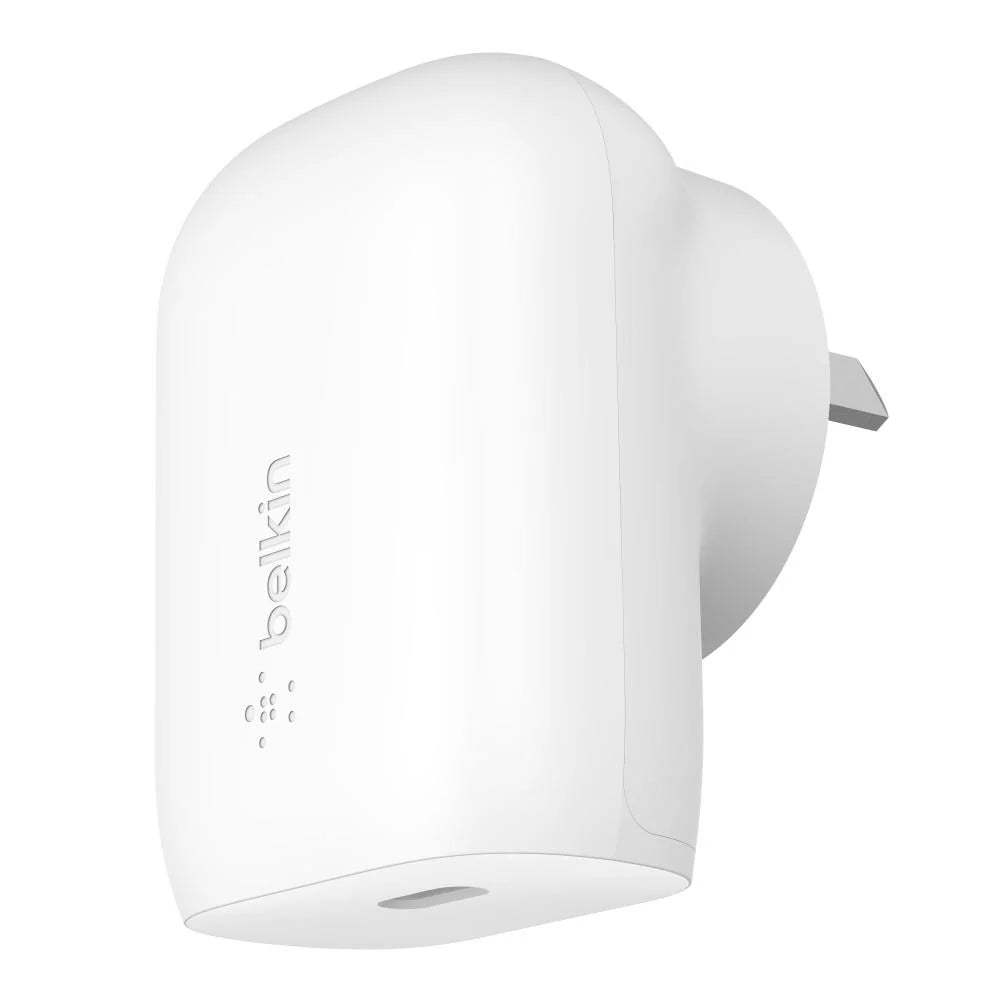 Belkin BoostUp Charge 30W USB-C Wall Charger - White (No Retail Packaging)