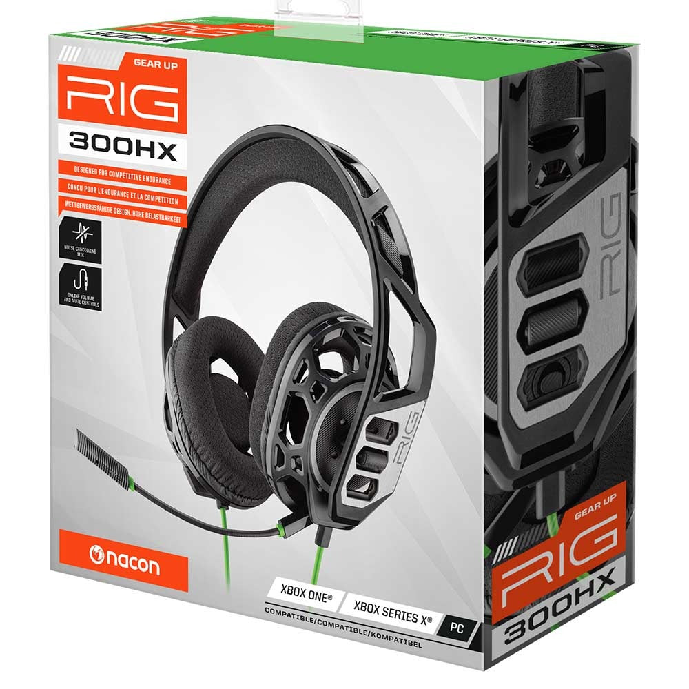 RIG 300HX Gaming Headset FOR XBOX ONE|X AND PC (EX DISPLAY)