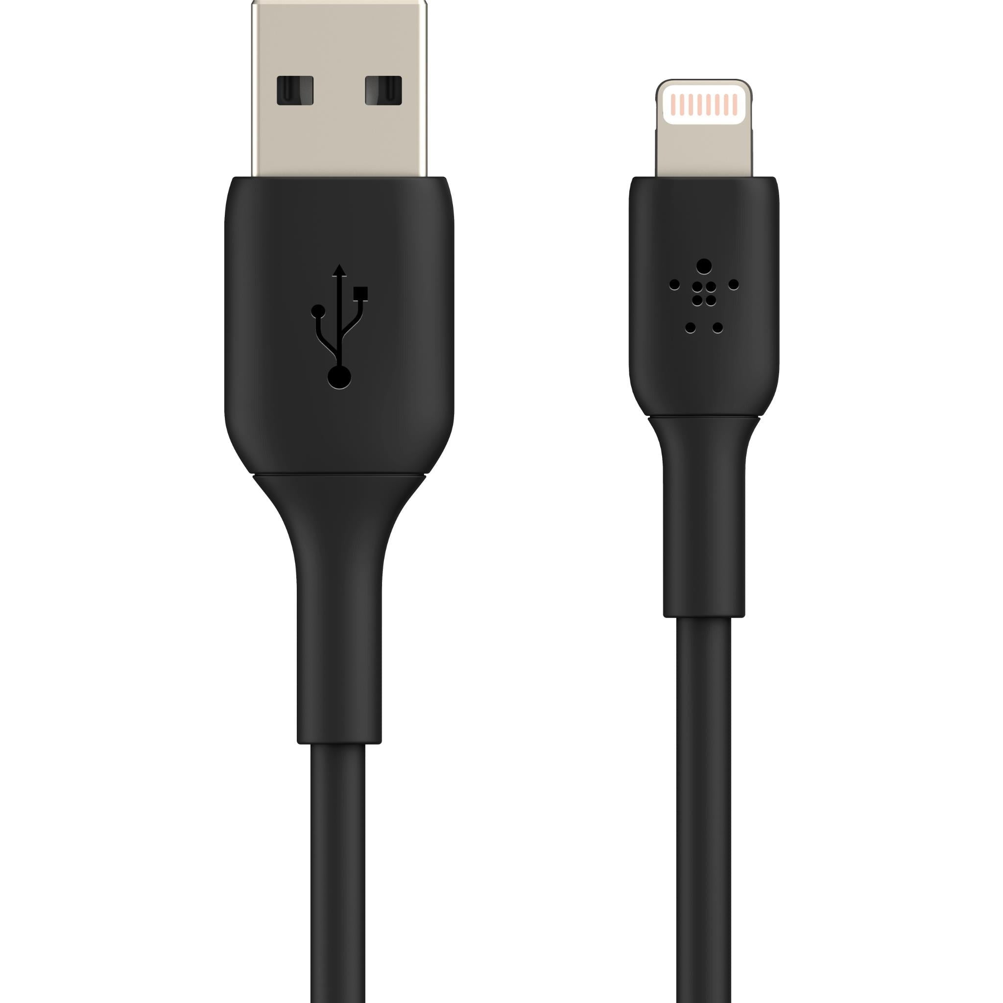 Belkin BoostUp Lightning to USB-A Cable 1m (Black)