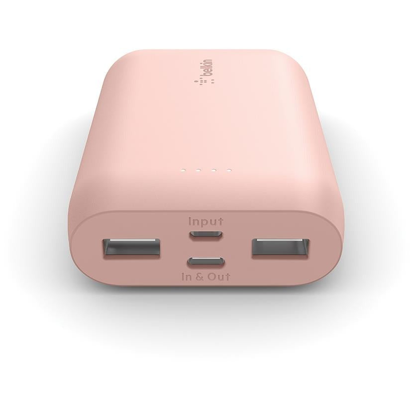 Belkin BoostUp Charger 15W 10K Portable Power Bank Rose Gold (EX DISPLAY)