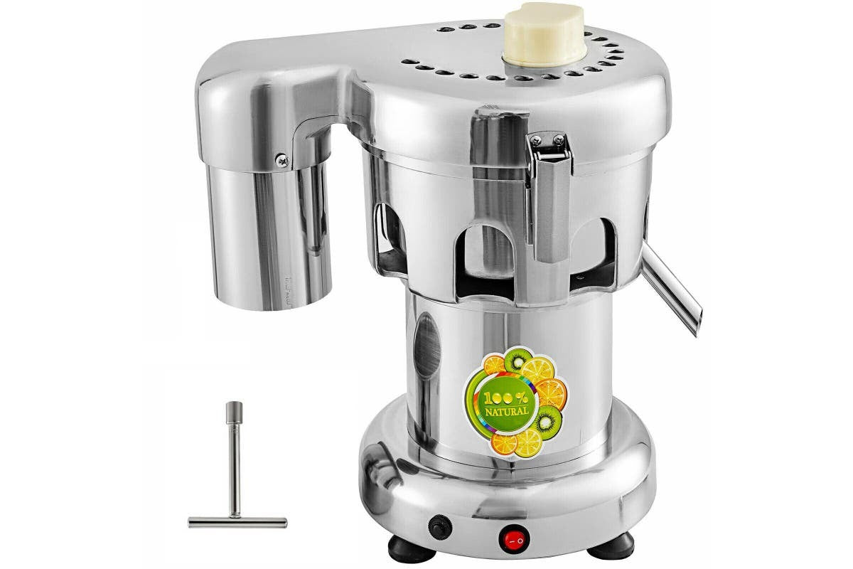 Commercial 550W Juice Extractor Stainless Steel Press Juicer Heavy Duty 2800 RPM A2000