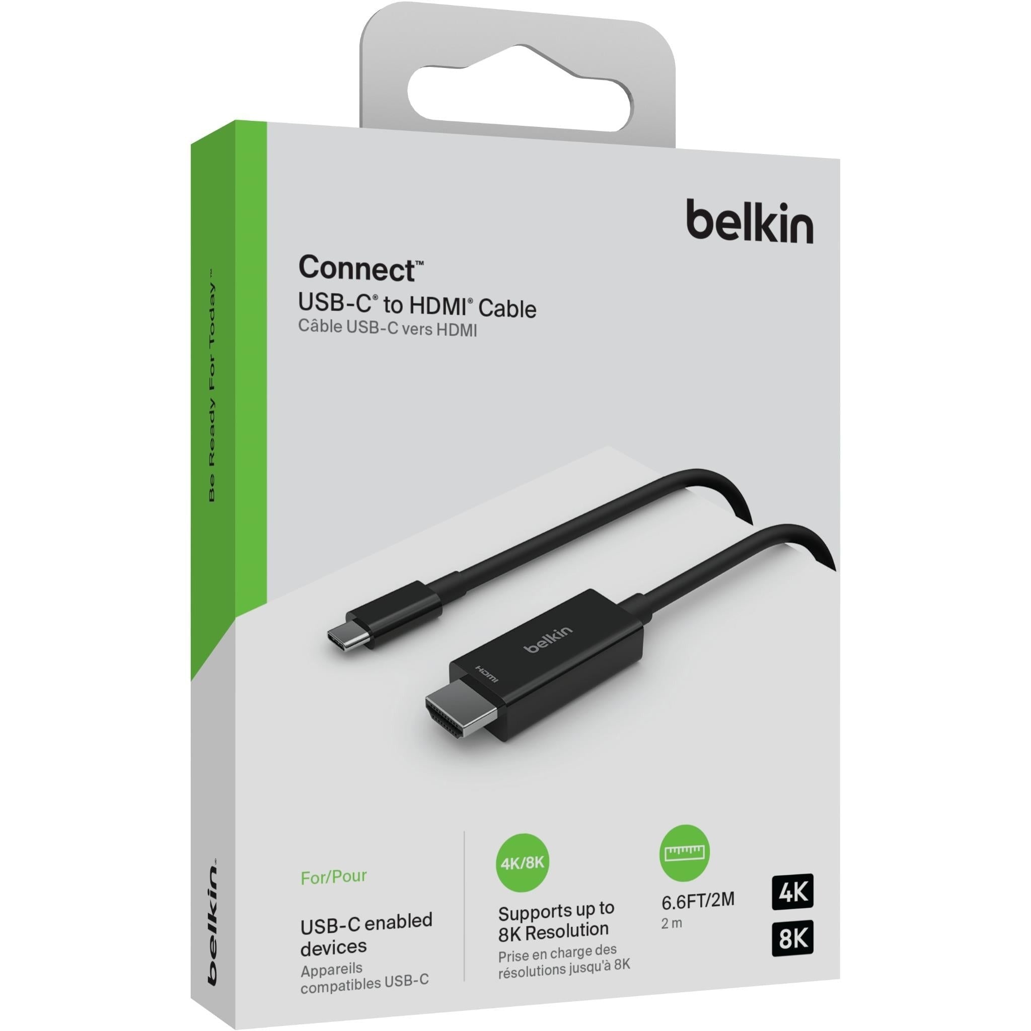 Belkin USB-C to HDMI 2.1 Cable (2m)