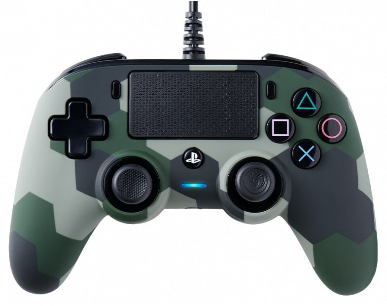 Nacon Camo Wired Compact Controller Camo Green FOR PS4 AND PC