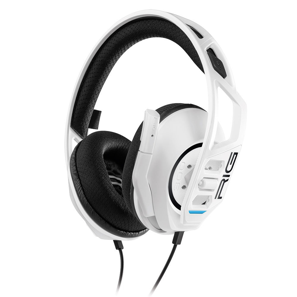 RIG 300 Pro HC Wired Gaming Headset - White  PC PS4 PS5 Xbox Series X/S (EX DISPLAY)