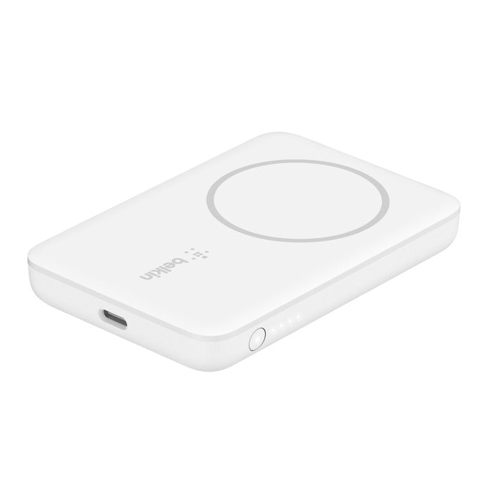 Belkin Boost Charge Magnetic Wireless Power Bank White