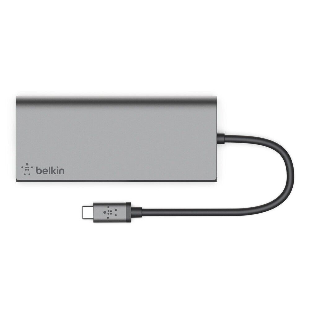 Belkin USB-C Multimedia Hub with HDMI and Ethernet and Power Delivery (EX DISPLAY)