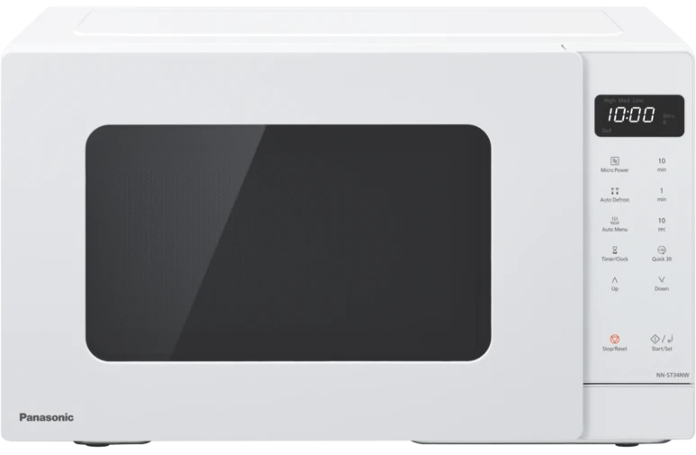 Panasonic 25L 900W Microwave White NN-ST34NWQPQ -Ex Display