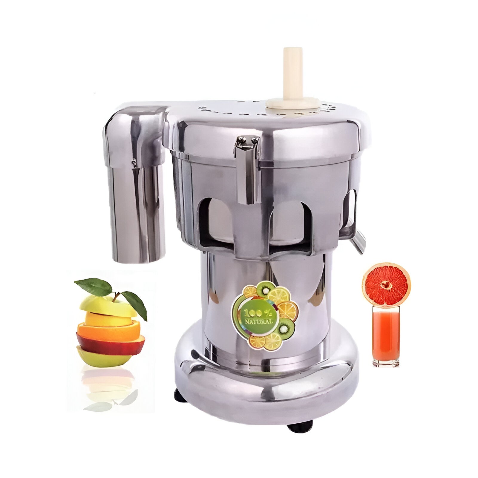 Commercial 370W Juice Extractor Stainless Steel Press Juicer Heavy Duty 2800 RPM A3000