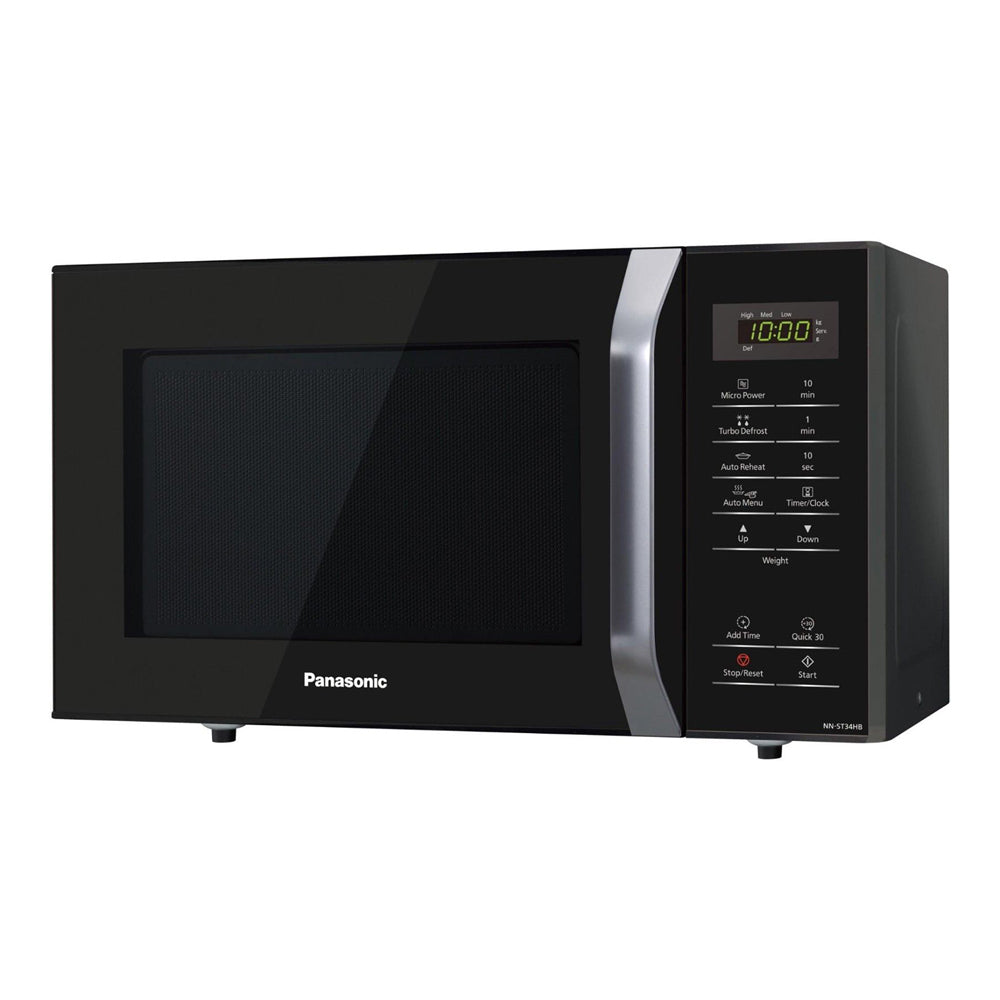 Panasonic 25L Black Microwave NN ST34HBQPQ - REFURBISHED