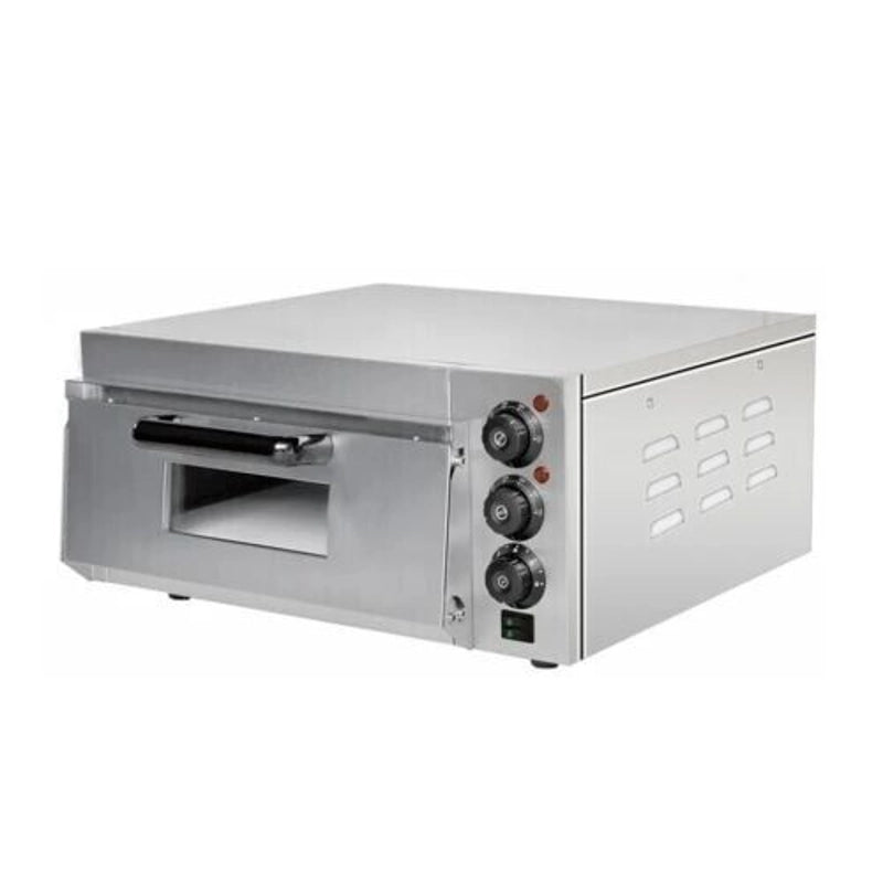 Commercial Pizza Oven Single Deck Countertop- Stone Base - Electric