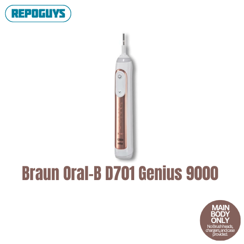 Braun Oral-B D701 Genius 9000 Electric Toothbrush 6 GOLD (BODY ONLY)