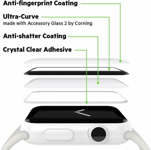 Belkin Screenforce UltraCurve Screen Protection 42mm for Apple Watch series 2 3