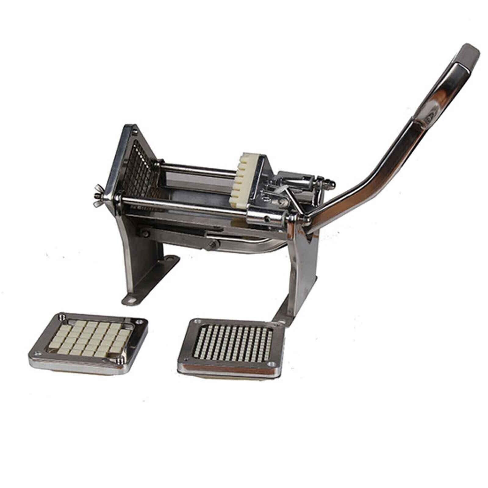 Commercial Stainless Steel Potato French Fries Chipper Grade Slicer Cutter Maker